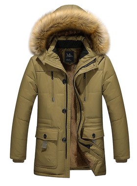 Plussize Long Puffer Coat For Clothes Down Jacket Winter Men