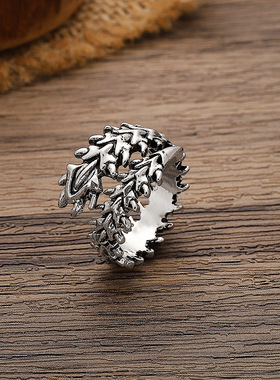 men women rings European American punk style skull ring 戒指