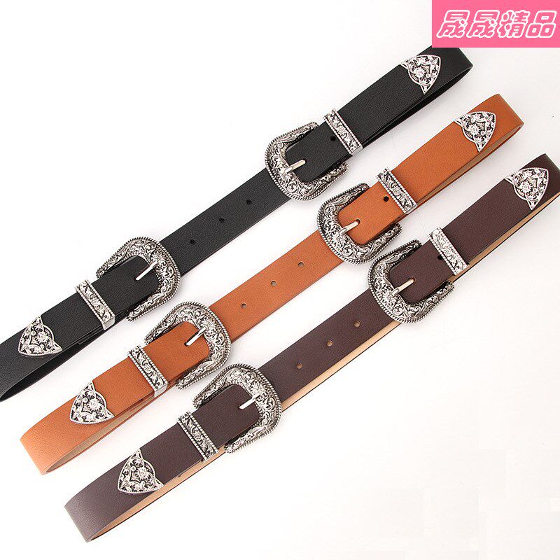 Hot sale women Punk Rock belt retro fashion belts waistband