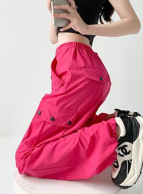 Cargo hiking Trousers Pants For Women Summer Clothes Baggy