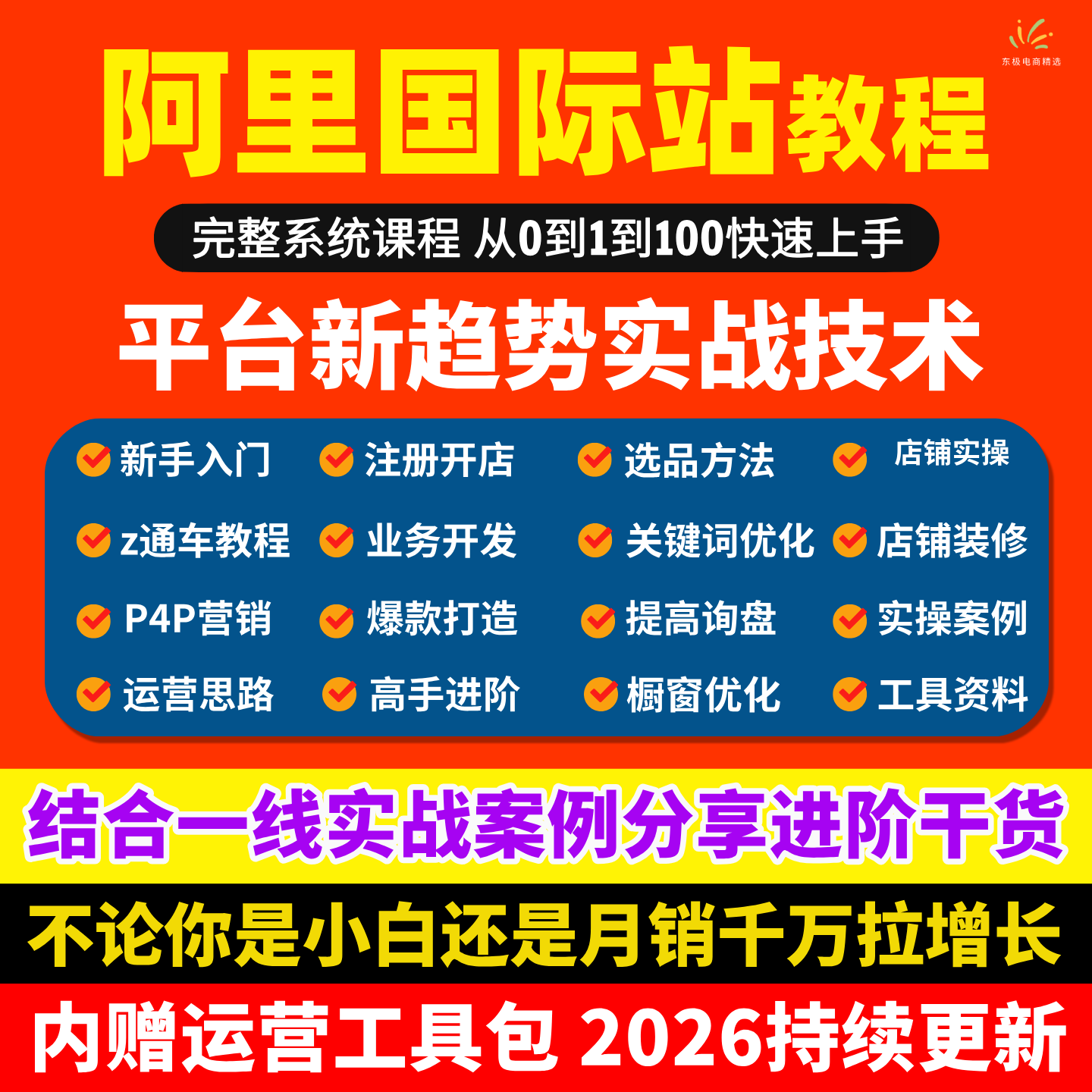 2025阿里巴巴国际站最新运营教程跨境电商外贸课程教学培训课程