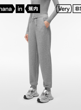 蕉内非常裤502Relax女士收脚卫裤微喇休闲宽松直筒廓形长裤运动
