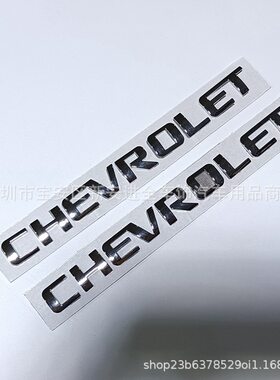 CHEVROLET车标适用于雪佛兰科鲁兹迈锐宝改装CHEVROLET英文车尾标