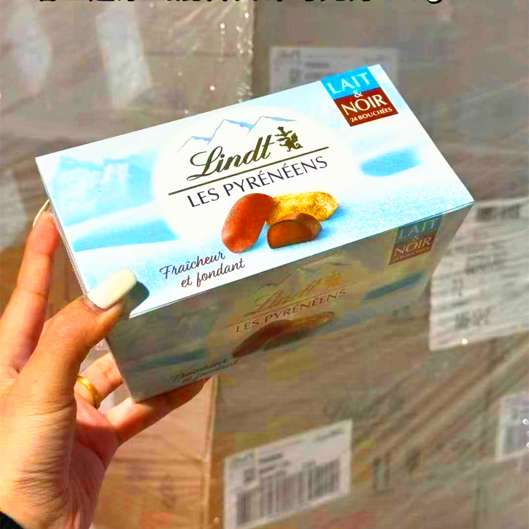 瑞士莲冰山雪融混合口味巧克力软心巧克力圣诞万圣黑巧牛奶法国产