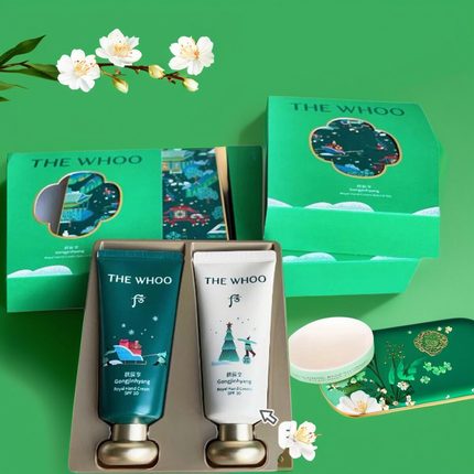 韩国本土专柜WHOO后拱辰享圣诞限定气韵生润肌护手霜现货