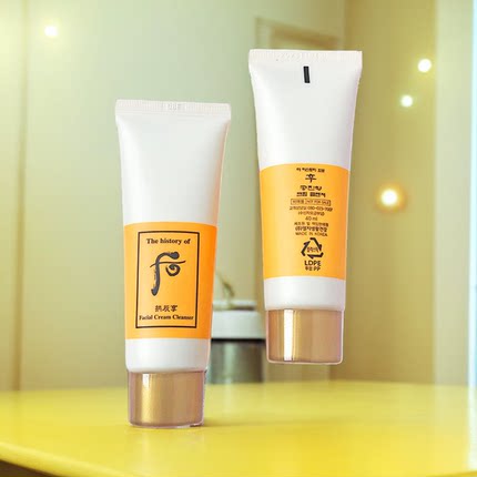 韩国whoo后拱辰享卸妆膏平衡洁面卸妆乳40ml中样深层清洁