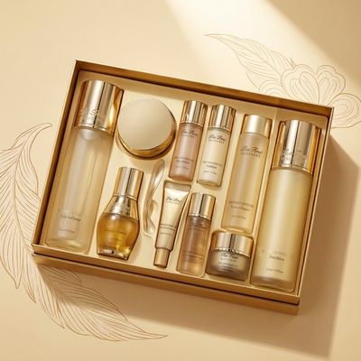 韩国OHUI欧蕙极ZHI套盒欧惠水乳套补水保湿提拉再生亢皱衰老4件套