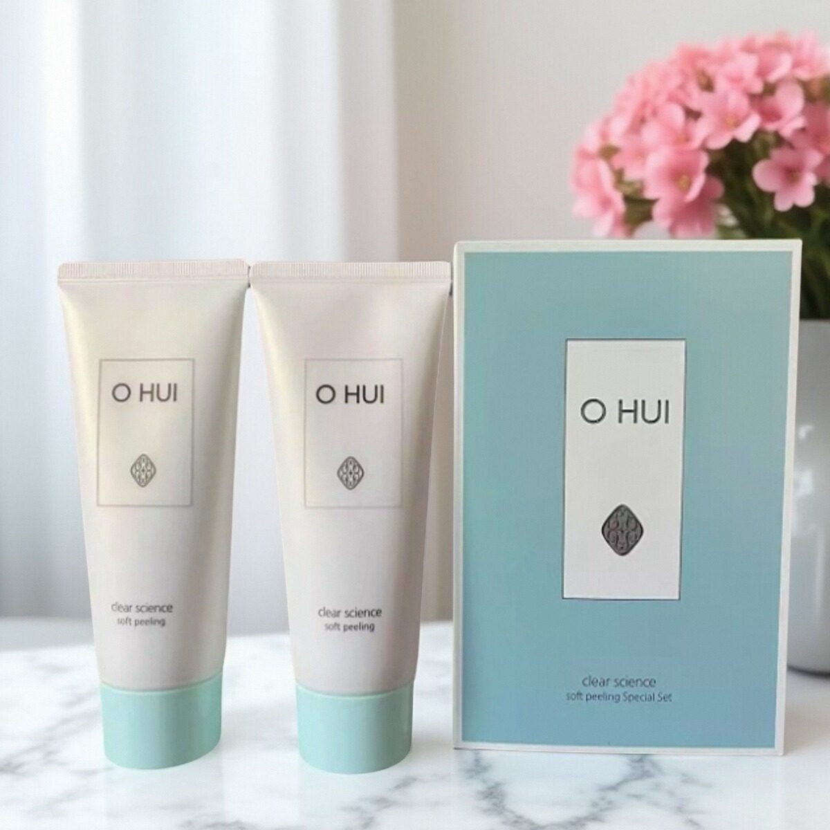 夕儿在韩国OHUI欧蕙草本清新柔肤去角质啫喱150ML清洁现货欧惠