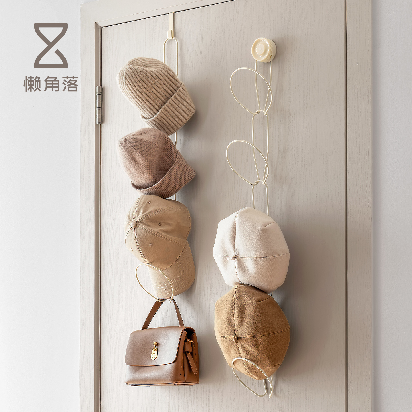 懒角落衣柜挂帽子收纳架