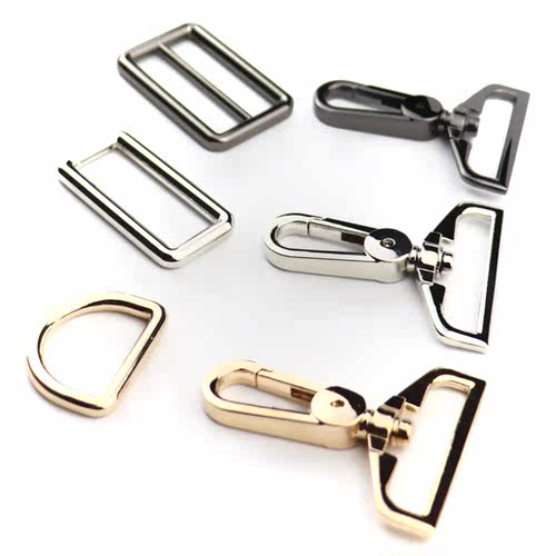 大号男女包包狗扣五金箱包配件挂扣D扣日字扣方扣旅行包带扣加厚