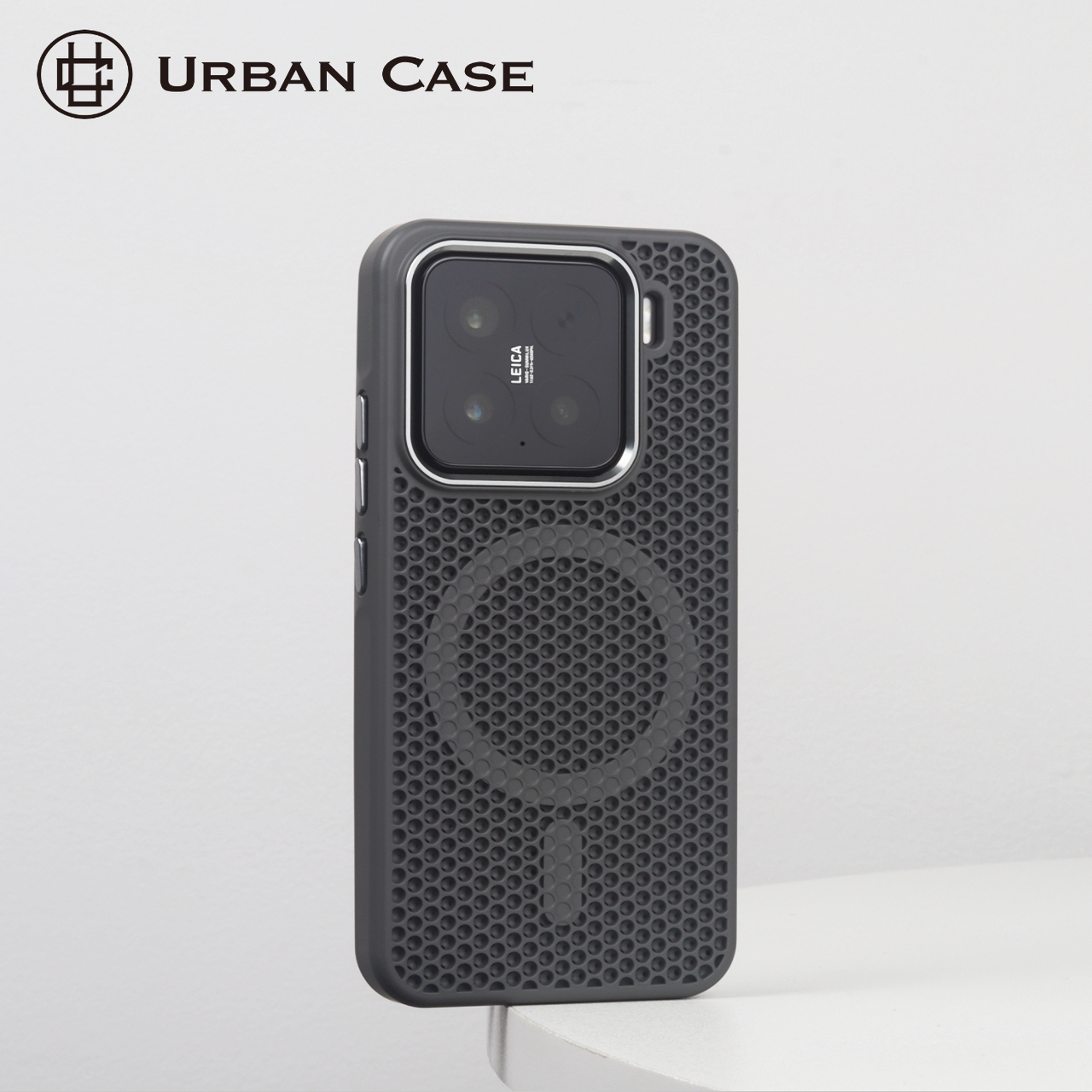 Urban Case蜂窝软壳散热金属镜头框升级版磁吸适用于小米15spro手机壳小米14/15保护套防摔抗手汗防指纹个性