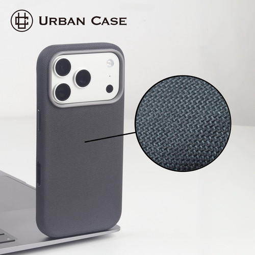 URBAN CASE科技织物编织尼龙磁吸适用于iPhone17promax手机壳苹果17pro保护壳抗摔防摔防指纹防手汗2025新款