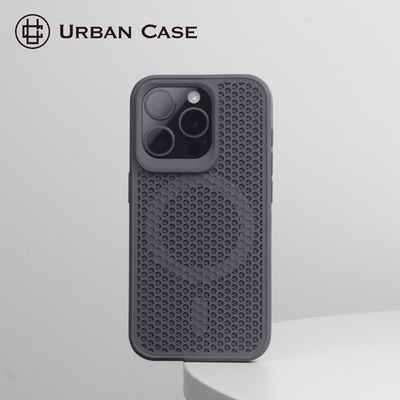 Urban Case蜂窝散热网孔软TPU磁吸适用于iPhone17promax手机壳苹果16pro保护套创意个性防滑防摔全包