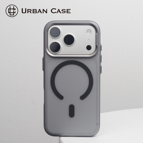 URBAN CASE 适用于iPhone17promax磁吸手机壳磨砂肤感轻薄散热苹果16pro雾面保护套简约风防指纹防手汗情侣款