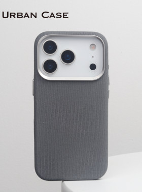 Urban Case 弹道尼龙电容按键磁吸编织适用于iPhone17promax手机壳苹果17pro保护壳套防摔耐磨抗指纹潮流个性