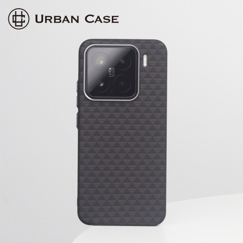 Urban Case 苏格兰千鸟格浮雕水贴磁吸适用于小米15Pro手机壳小米15Ultra保护套硬壳肤感磨砂硬壳个性