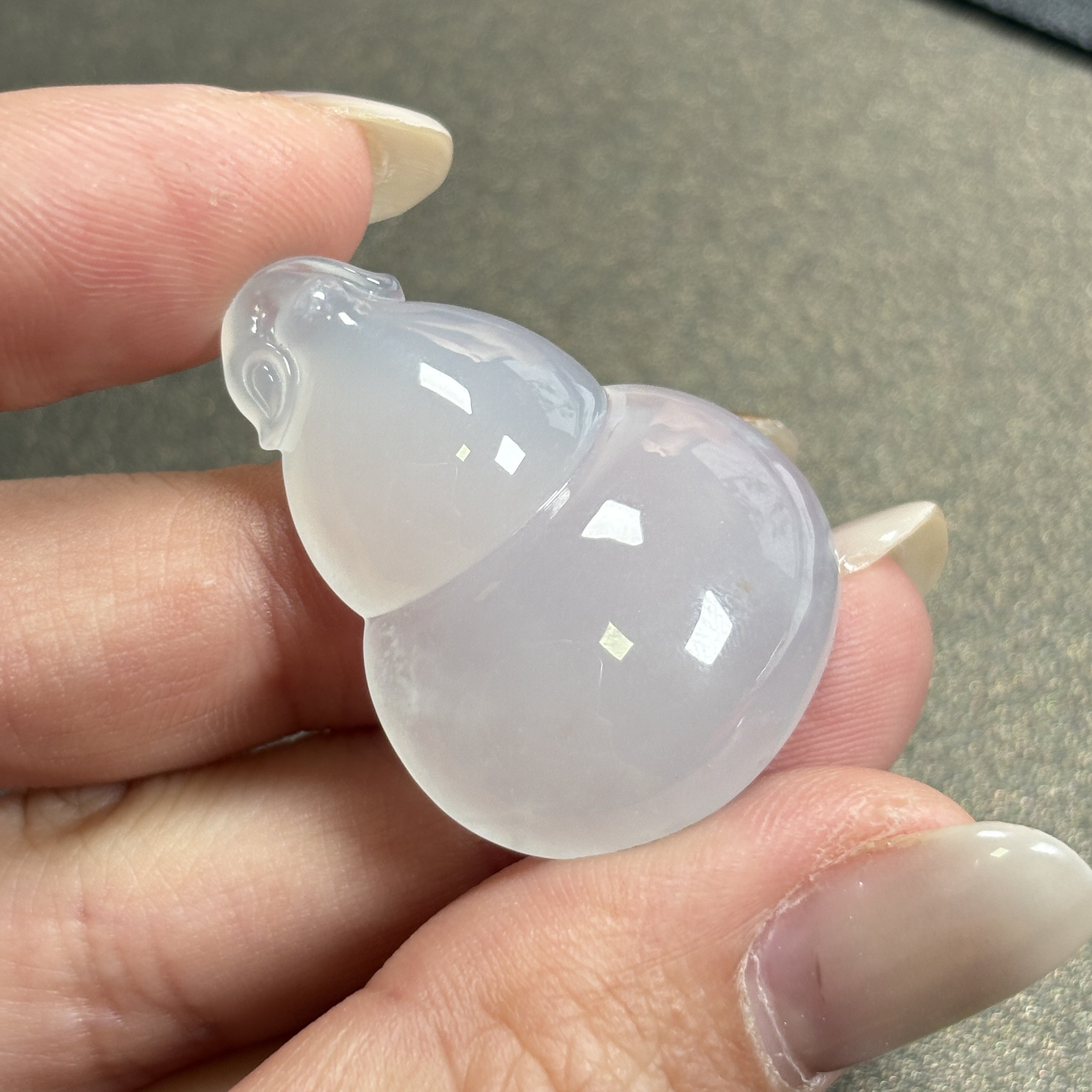 白冰葫芦吊坠 大葫芦挂件,珠宝/钻石/翡翠,翡翠裸石/蛋面,淘宝优惠券,粉丝福利购,淘宝优惠卷