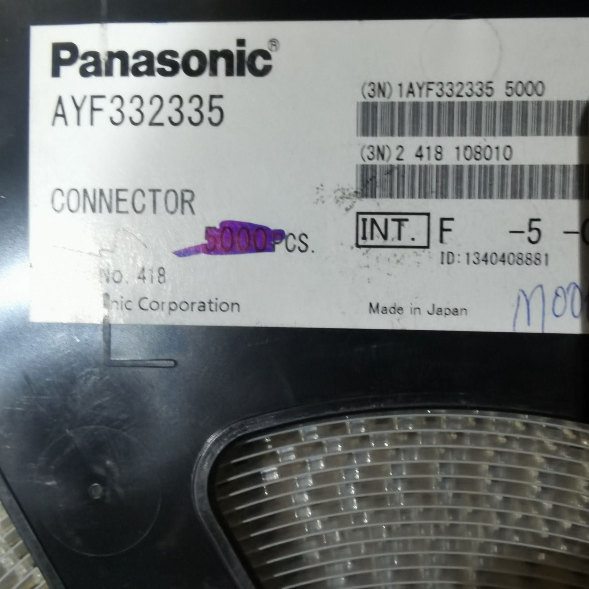 AYF332335 Panasonic松下连接器 23pin 0.3mm FPC/FFC翻盖 原现货