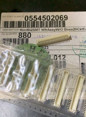 55450-2069 554502069 SMD MOLEX连接器 20pin Minimi2SMT现货