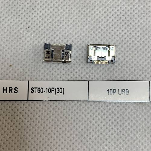 ST60-10P(30）HRS连接器10pin 0.5mm USB连接座子 针座 插座现货