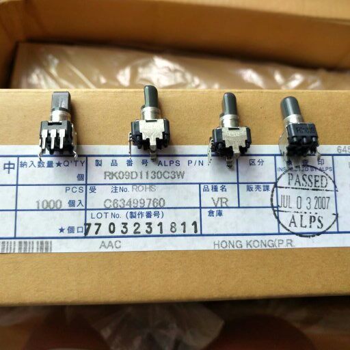 ALPS 9 Potentiometer RK09D1130C3W B10K Shaft length 20MM Halfshaft Midpoint goods in stockin the 3C Digital Accessories, Electronic components market , Electronic component , Potentiometer  category - from Buy2taobao.com to provide professional Taobao agent buy service