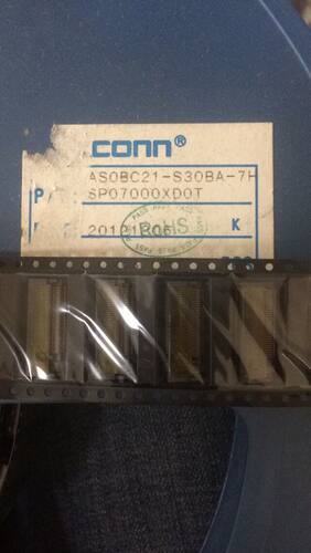 FOXCONN富士康连接器AS0BC21-S30BA-7H 75P mini pci-e 3.0H 现货