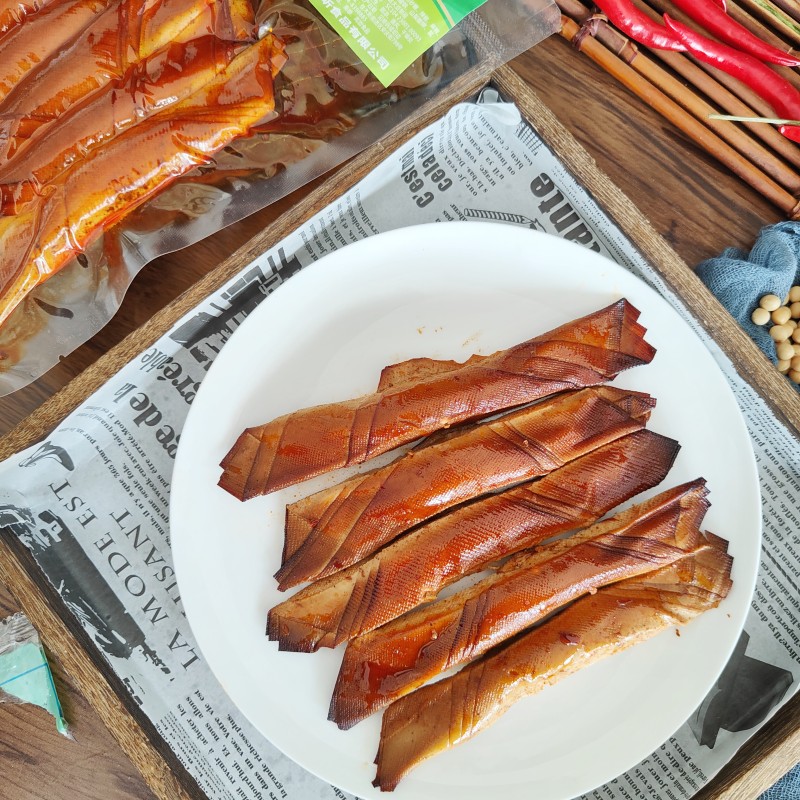 佳木斯熏干豆腐200g千张豆腐卷东北特产麻辣烧烤熏煮五香干豆腐卷