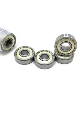 哈尔滨深沟球小轴承微型气动马达英制轴承R8zz R8rs 开式内径12.7