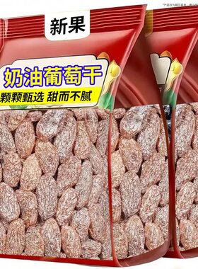 无核提子盐津葡萄干无籽果干酸甜果脯馋嘴零食优选特产孕妇零食