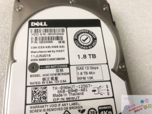 DELL 4Kn原装 12G 10K SAS 正品 96WJT 保1年HUC101818CS4204 1.8TB