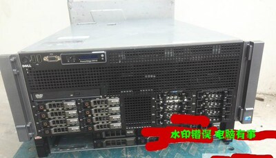 DELL R910 40核80线程服务器 E7-4870*4/64G/600G*3 H700 R5 双电