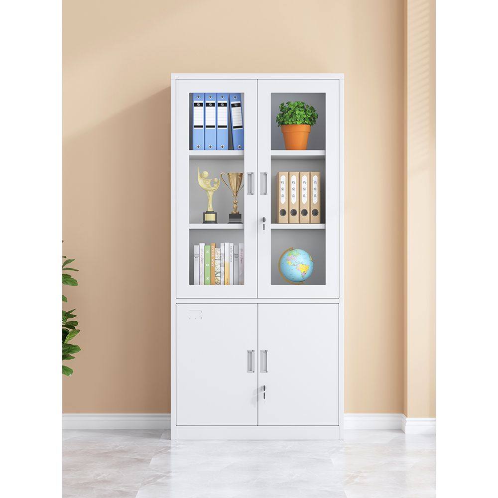 佛山大器械文件柜办公室置物柜铁皮柜资料档案凭证柜带锁储物书柜,商业/办公家具,文件柜,淘宝优惠券,粉丝福利购,淘宝优惠卷