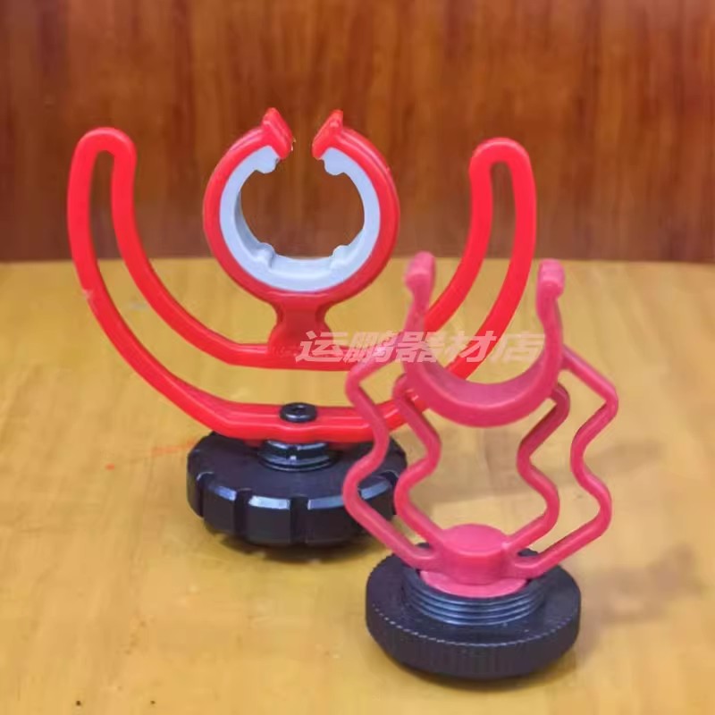 适用罗德录音话筒 博雅MM1麦克风夹子通用插靴口相机热靴座支架