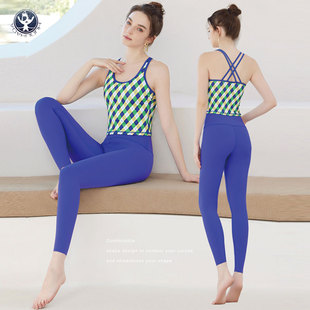 活力哈达品牌2023春夏新款高端美背提臀健身性感专业瑜伽服套装女