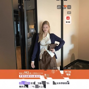 网红店 区区*欧阳 原标单 撞色假两件 数量少