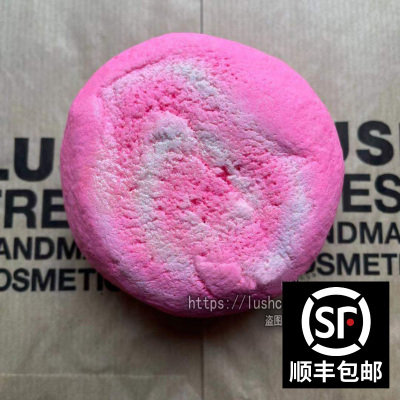 雪天使泡泡浴芭lush甜美粉嫩Snow