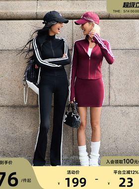 Aria Leisure 健身瑜伽服上衣女晨跑服美式运动套装普拉提训练服