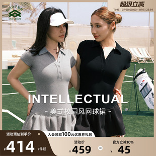 网球服短袖 美式 ARIA 连衣网球裙防走光 LEISURE知识分子系列