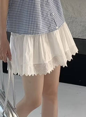 NN | 2025新款百搭半身裙女高级感小众设计感蛋糕裙女夏短裙