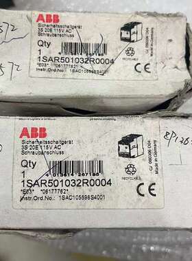 1SAR501032R0004ABB安全继电器实物图拍摄