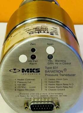 MKS 型 631（631A01TBFP） 1 托，+/-1