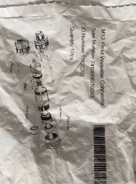 M12 Field Wireable Connecter