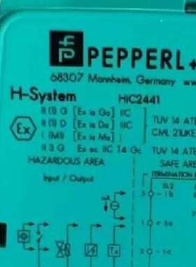 P+F倍加福安全栅HIC2441正品库存