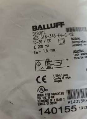 巴鲁夫传感器BES00TL正品速发
