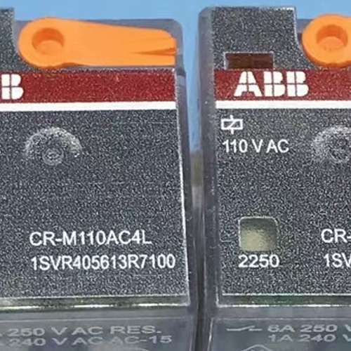 CR-M110AC4L 110VAC ABB中间继电器