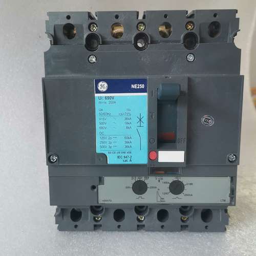 GE通用断路器NE250塑壳断路器4P250A