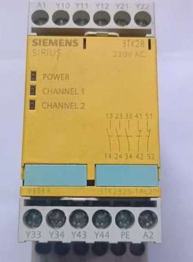 安全继电器3TK2825-1AL20    230V