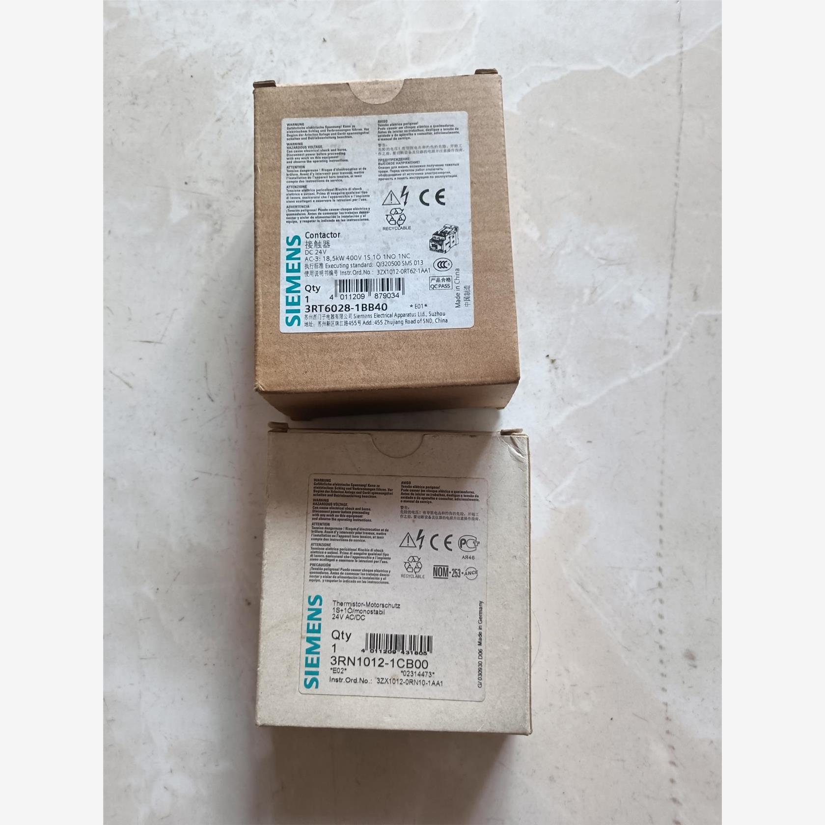 SIEMENS 西门子3RN1012-1CB00电机保护继电