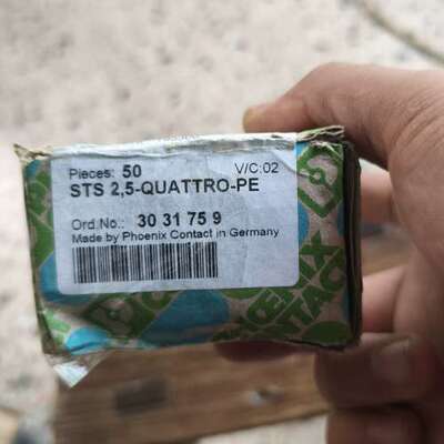 德国3031759接地端子STS2,5-QUATTR