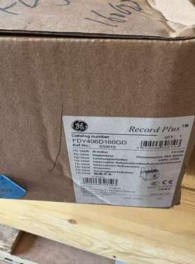 GE Record Plus断路器FDY406D160GD，